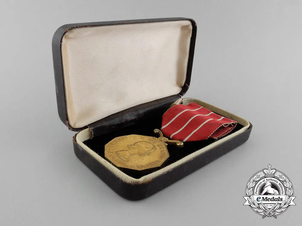 A Canadian Forces' Decoration To Flight Lieutenant A.d. Speare; Rcaf