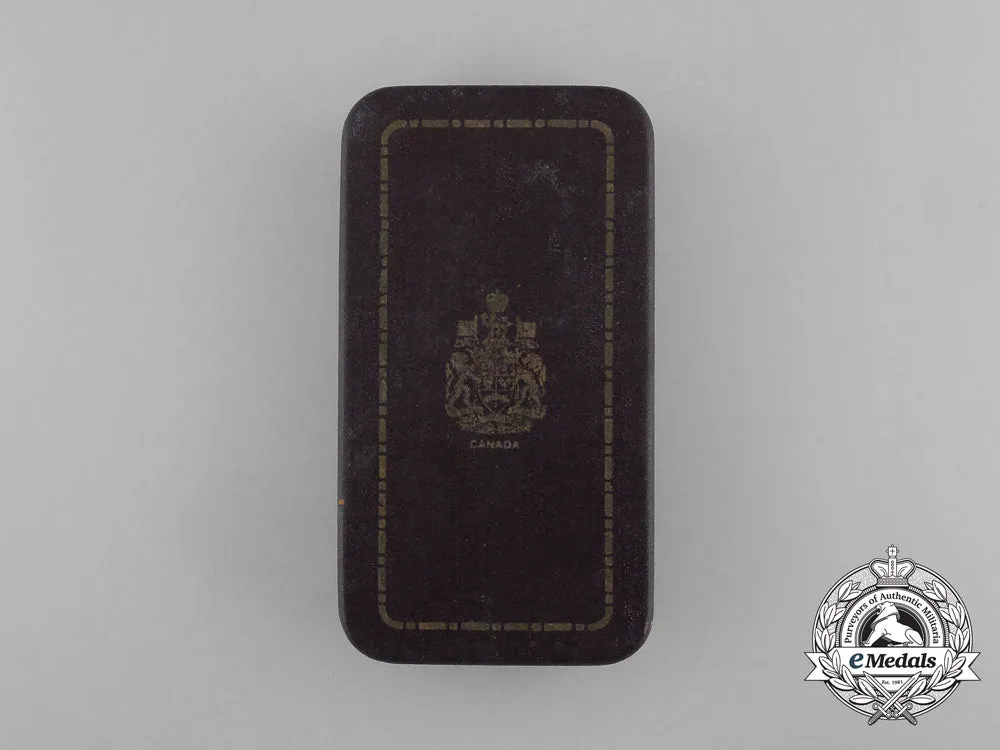 A Canadian Forces' Decoration To Flight Lieutenant A.d. Speare; Rcaf