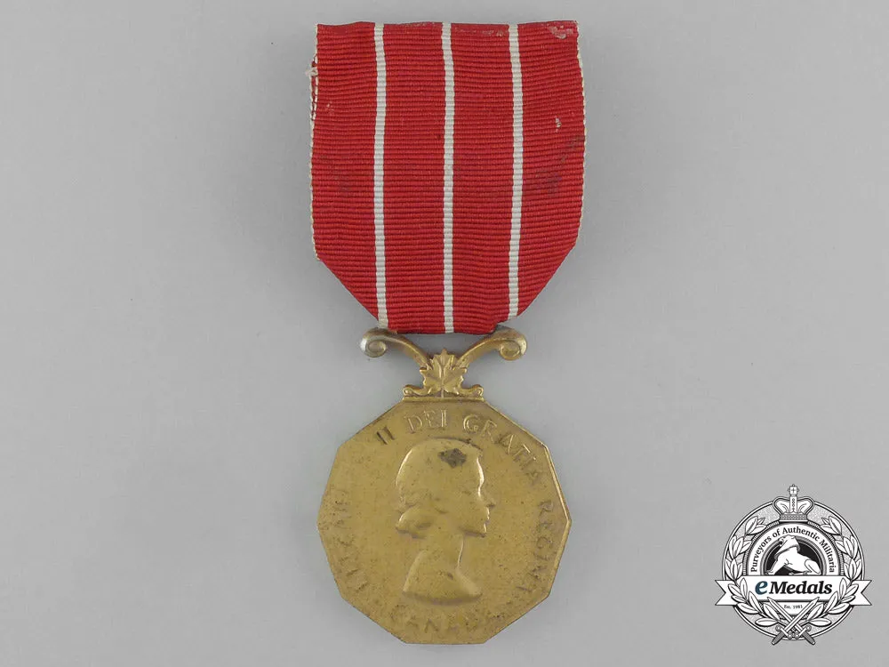 A Canadian Forces' Decoration To Flight Lieutenant A.d. Speare; Rcaf
