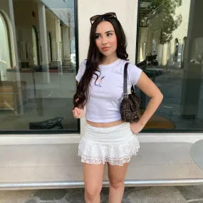Alexy Mini Skirt (white)