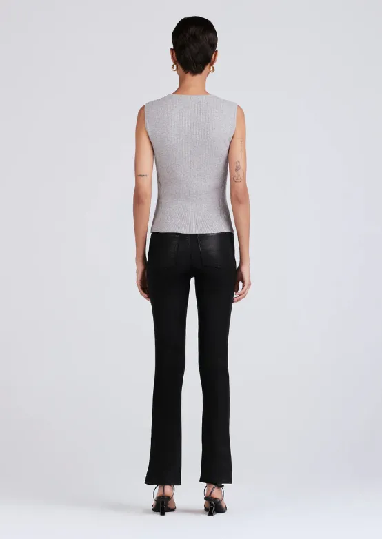 Ariana Muscle Ribbed Sweater Tank