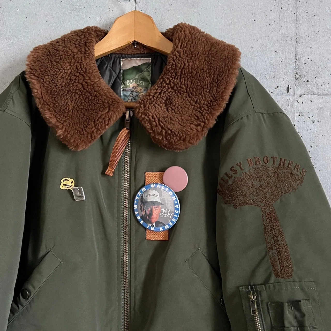 BALLSY bomber flight jacket