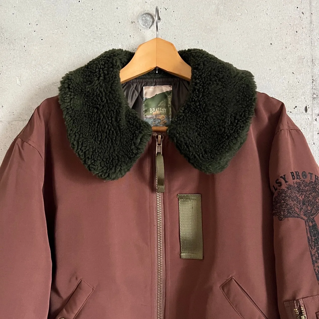 BALLSY bomber flight jacket