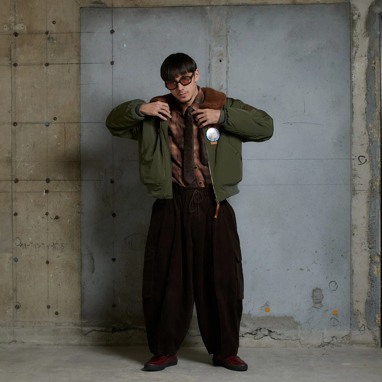 BALLSY bomber flight jacket