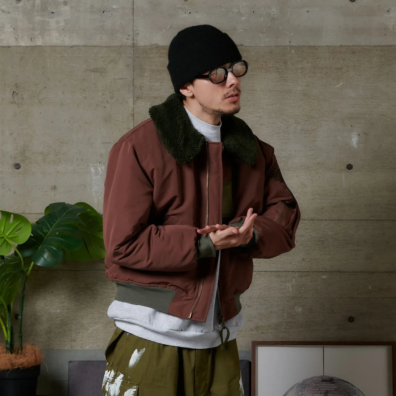 BALLSY bomber flight jacket