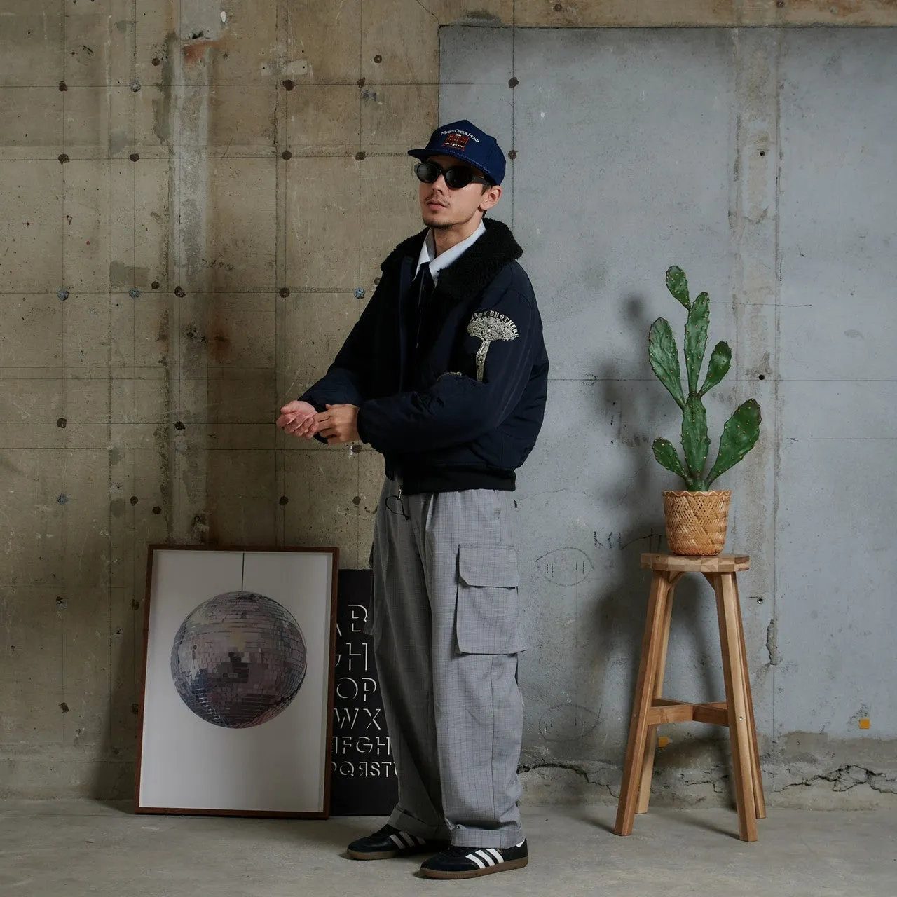 BALLSY bomber flight jacket