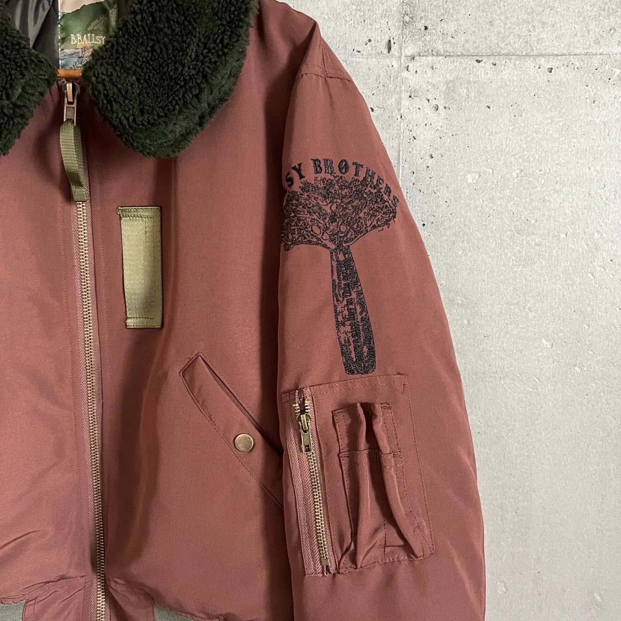 BALLSY bomber flight jacket