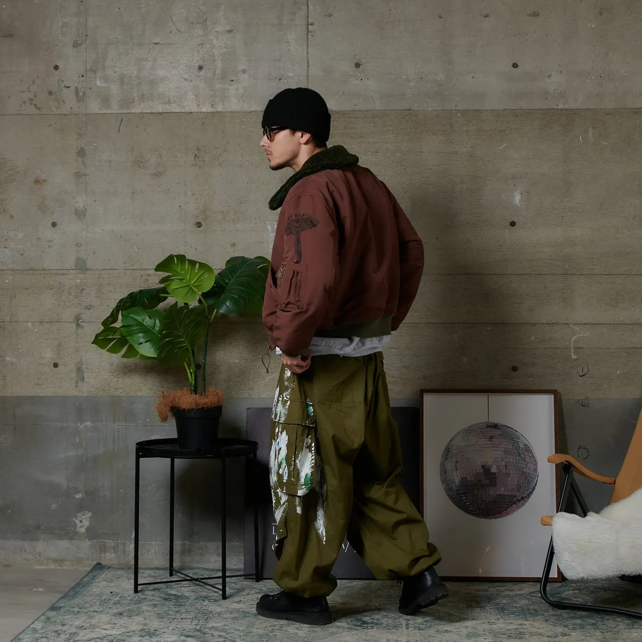 BALLSY bomber flight jacket
