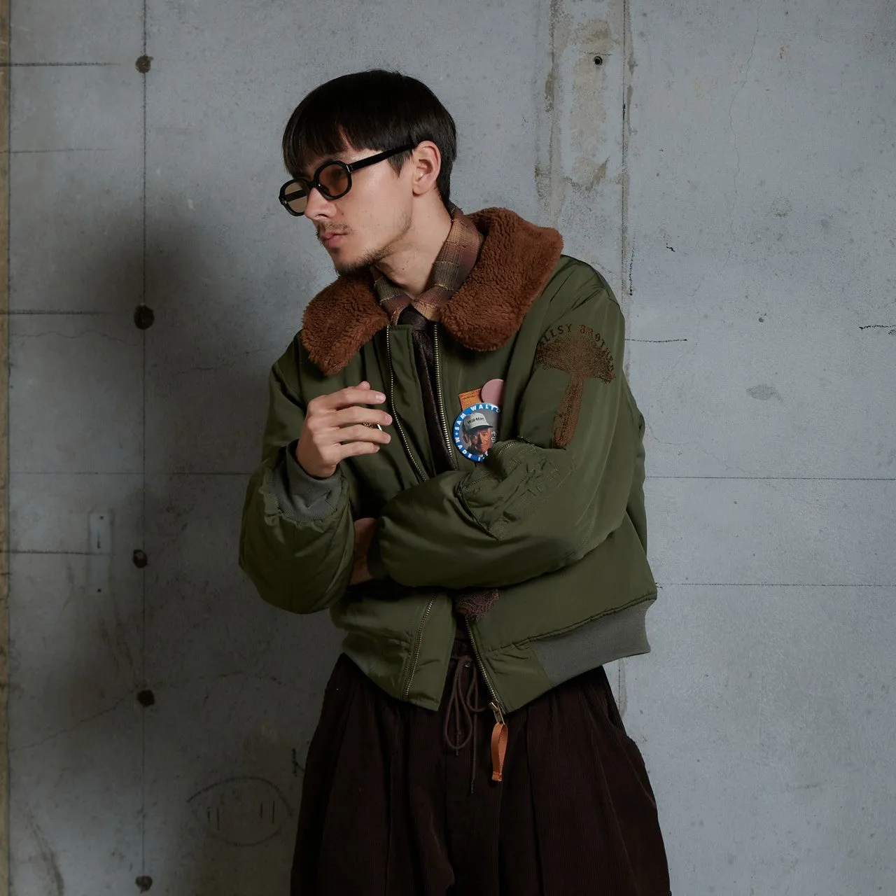 BALLSY bomber flight jacket