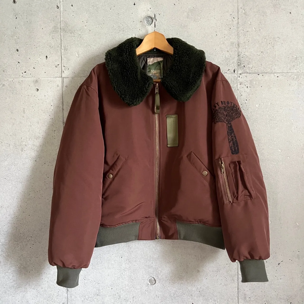 BALLSY bomber flight jacket