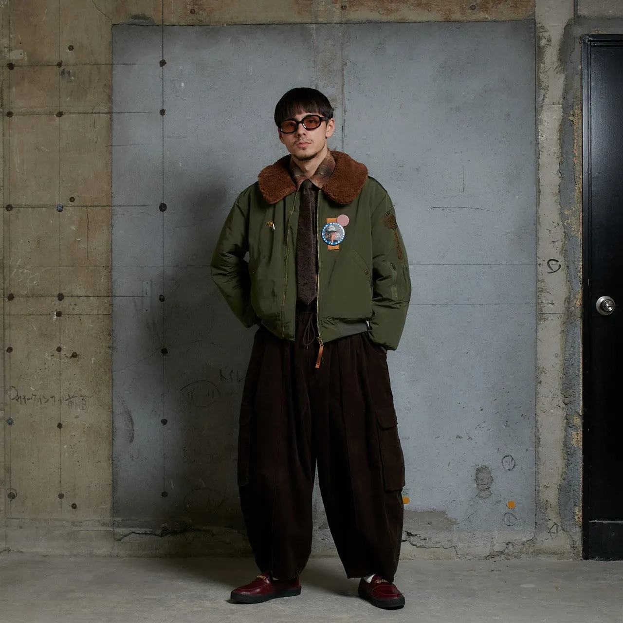 BALLSY bomber flight jacket