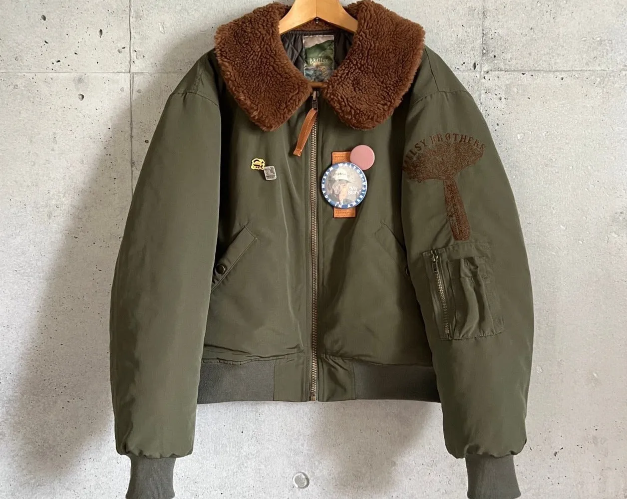 BALLSY bomber flight jacket