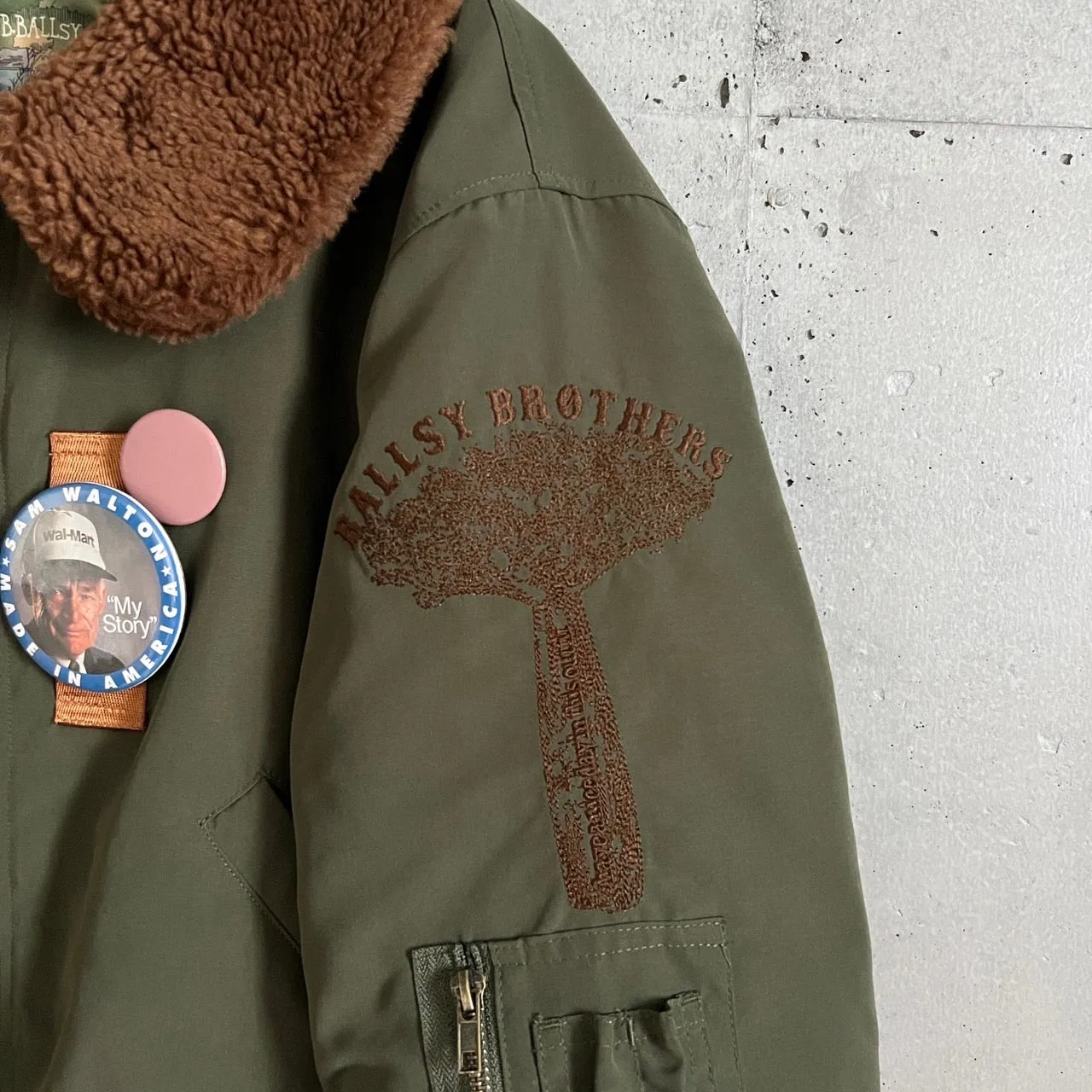 BALLSY bomber flight jacket