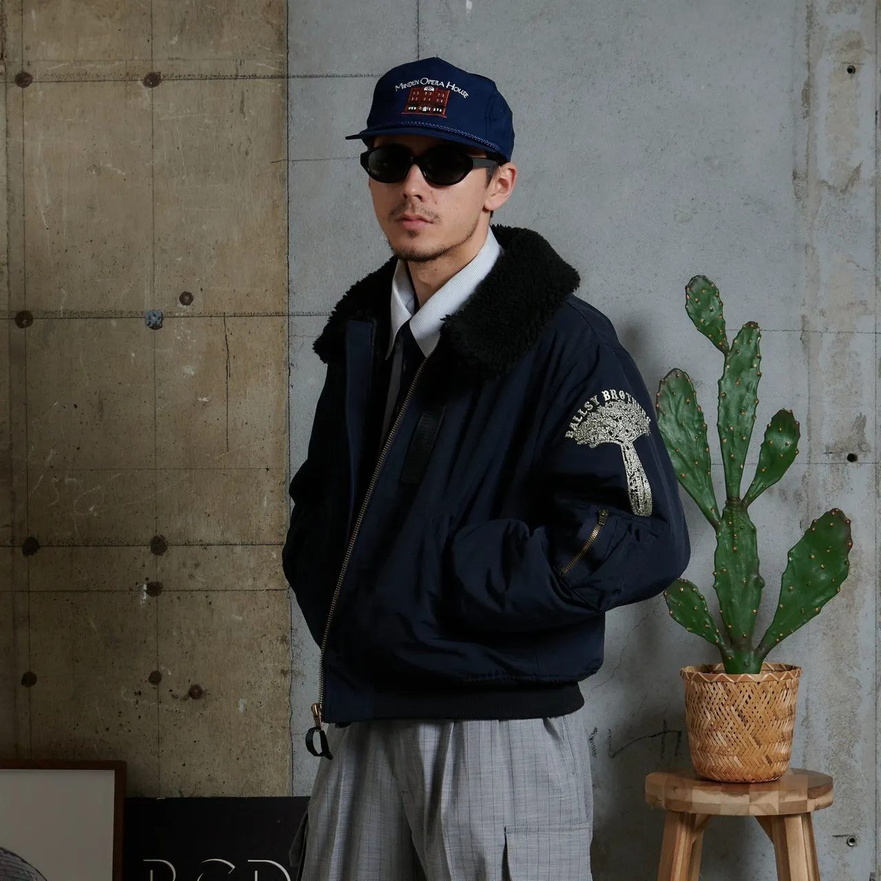 BALLSY bomber flight jacket
