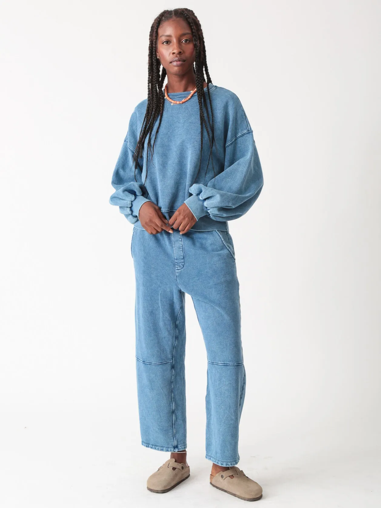 Barrel Sweatpant - Acid Indigo
