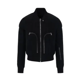 Bauhaus Flight Jacket in Black