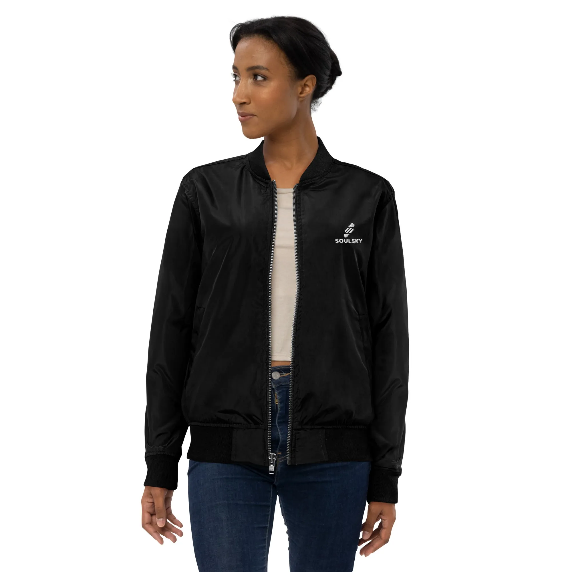 BE YOURSELF Premium Bomber Jacket
