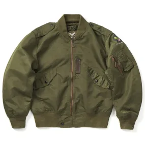 Bonsir Military Air Force Flight Jacket Men's Tactical Bomber Jacket Cool Army Combat Jacket with Pockets Zipper Cargo jacket Men