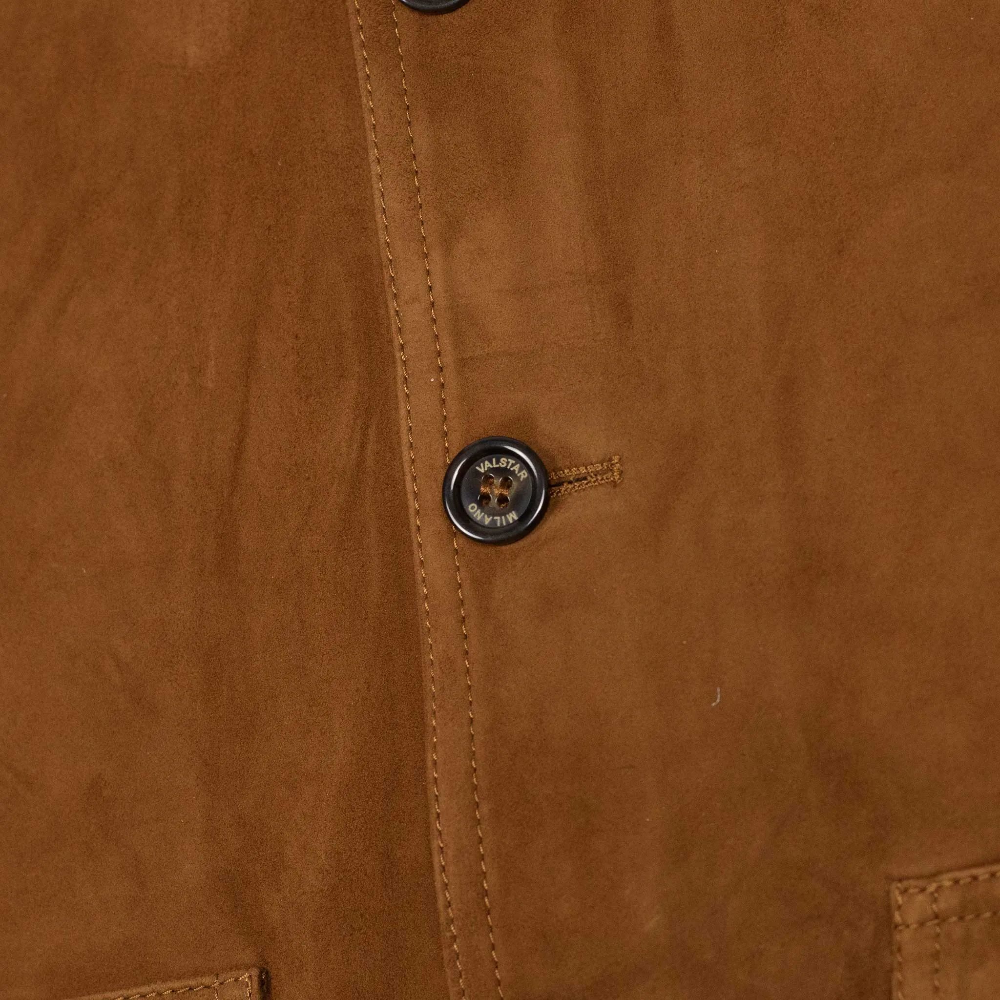 Butterscotch suede Valstarino bomber jacket, unlined (restock)
