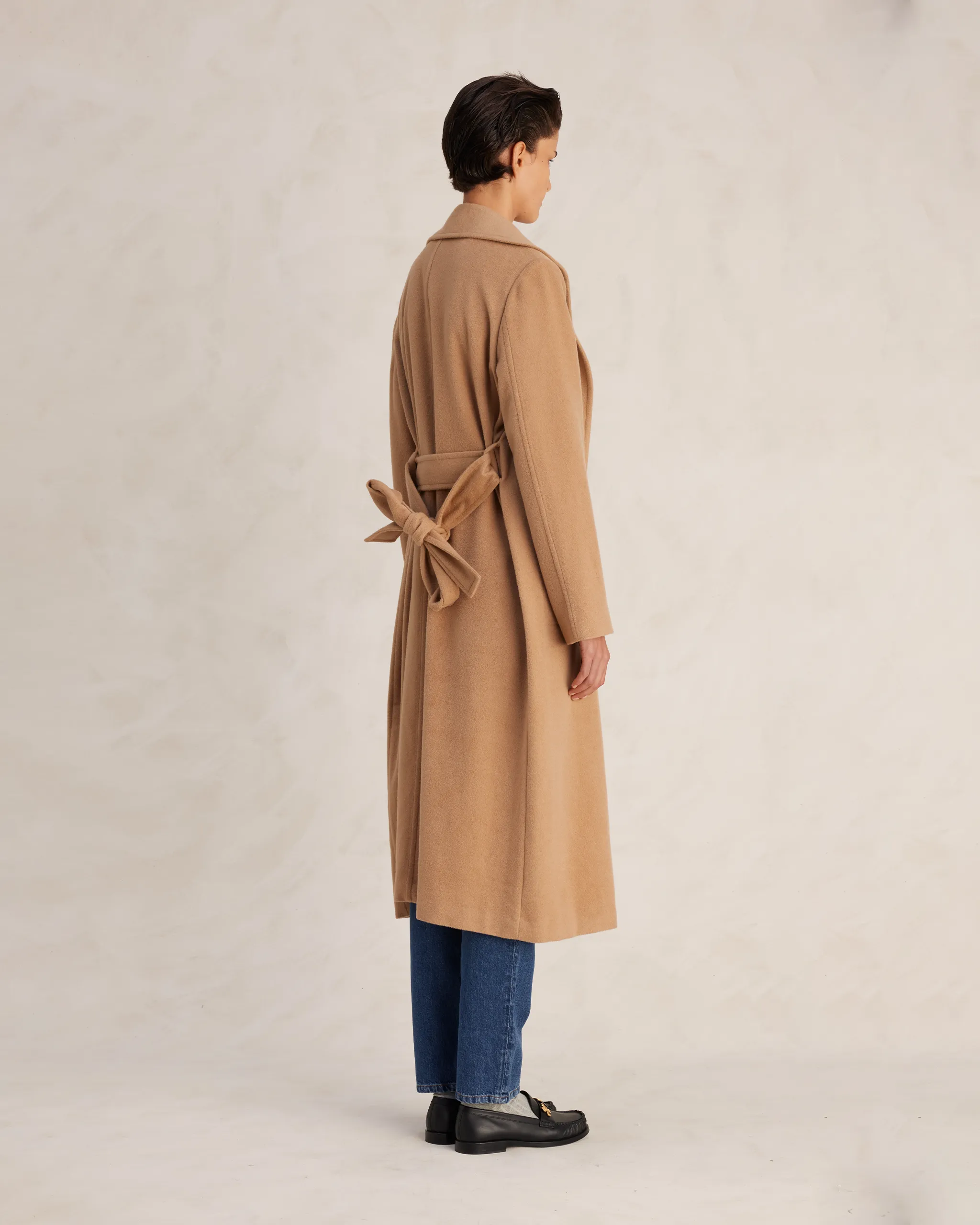 Camel Hair Margaux Coat