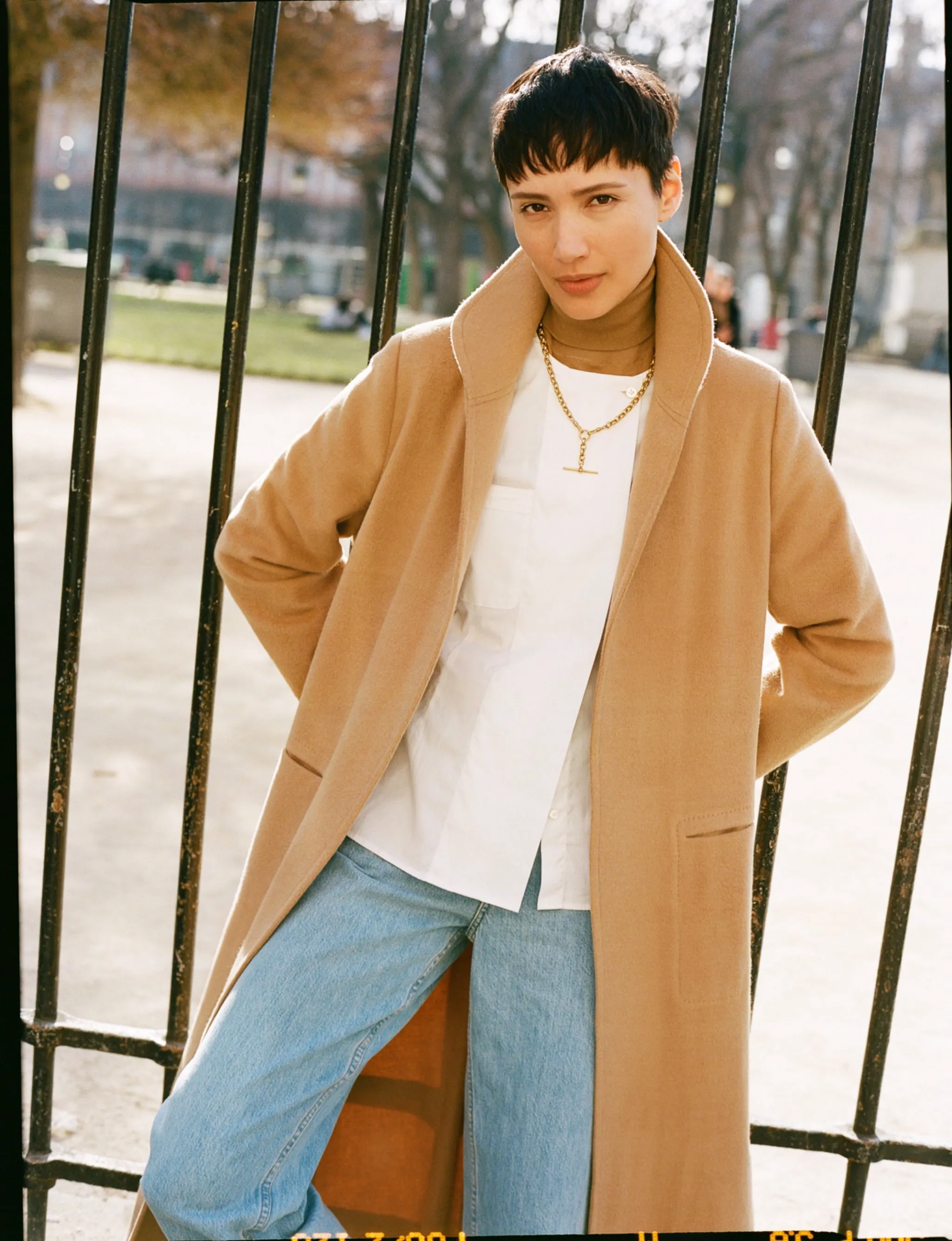 Camel Hair Margaux Coat