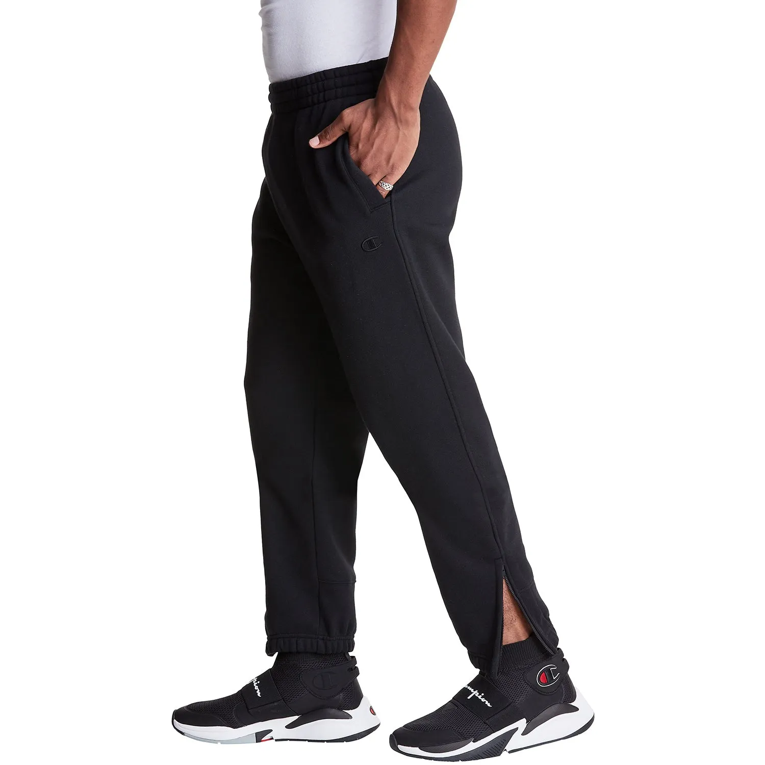Champion Men's Super Fleece 2.0 Pants Black