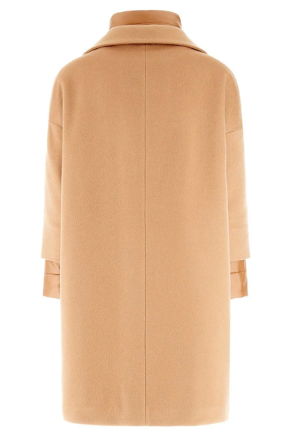 Cocoon Coat - Camel