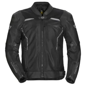 CORTECH VADER LEATHER JACKET BLACK