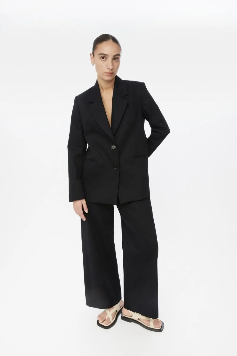 COTTON TWILL BLAZER