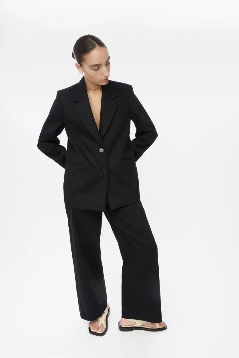 COTTON TWILL BLAZER