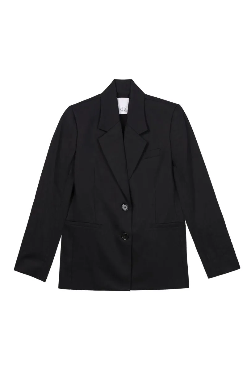 COTTON TWILL BLAZER