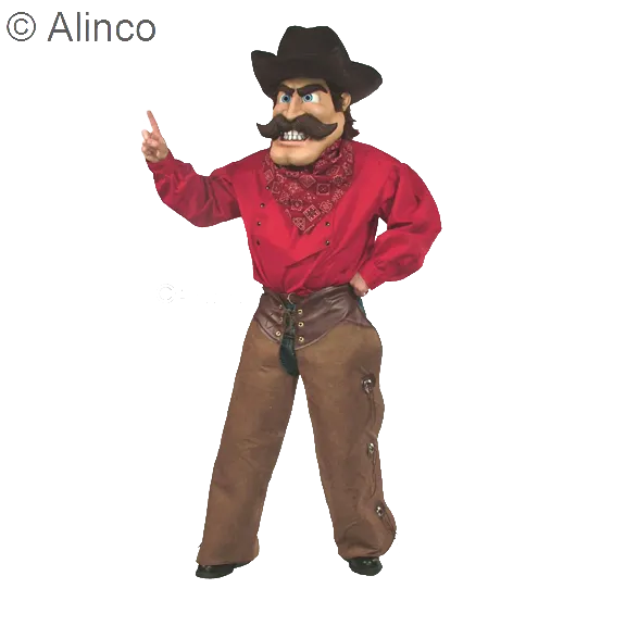 Cowboy Bob Mascot Costume - SKU 603
