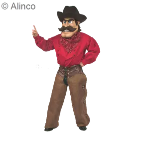Cowboy Bob Mascot Costume - SKU 603