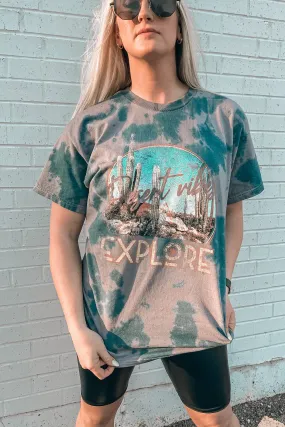 Desert Vibes Tie Dye Tee
