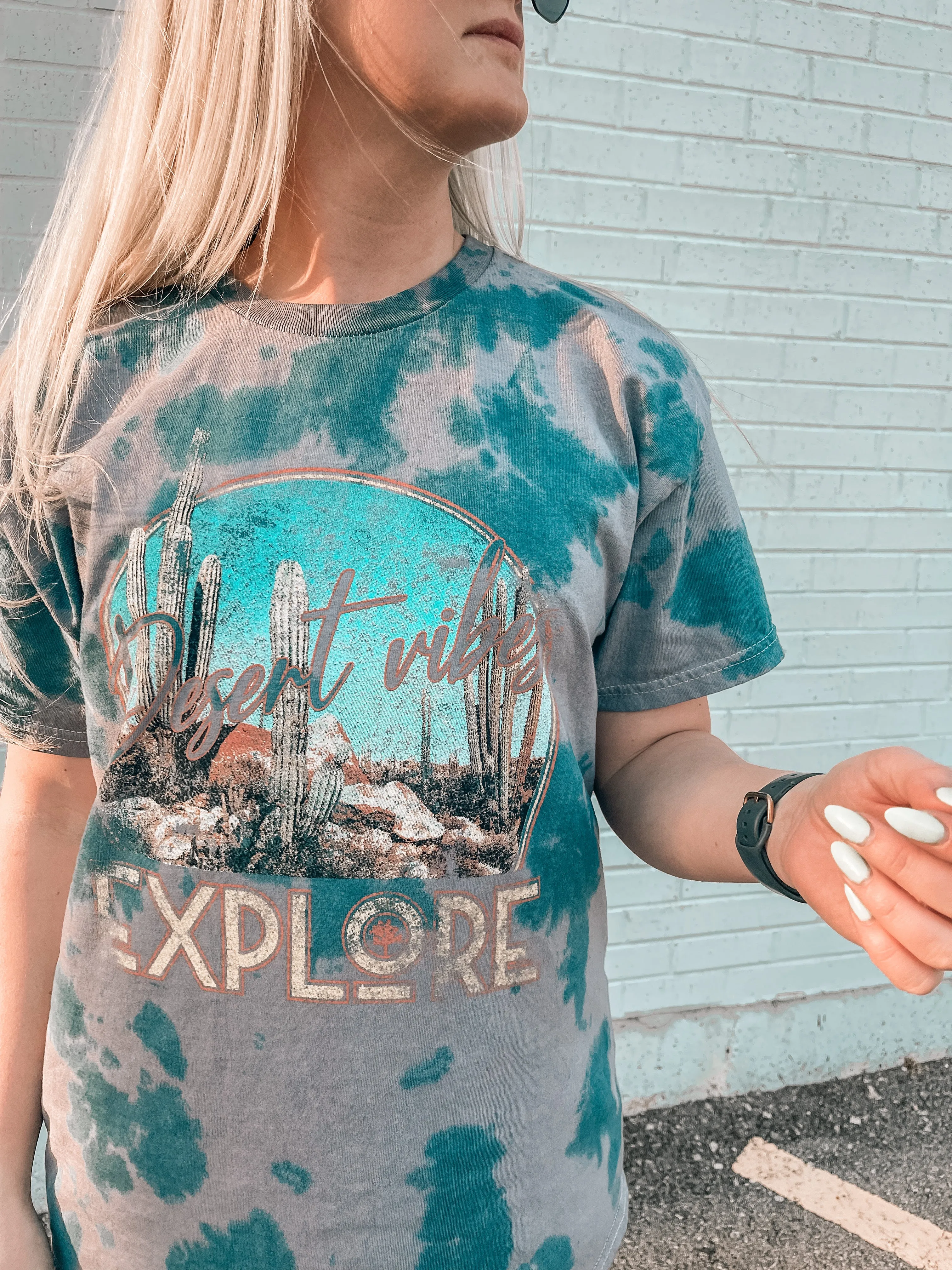 Desert Vibes Tie Dye Tee