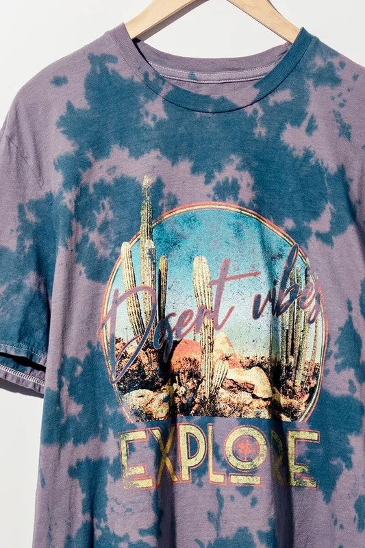Desert Vibes Tie Dye Tee