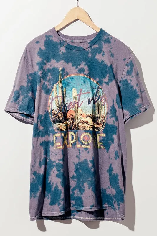 Desert Vibes Tie Dye Tee