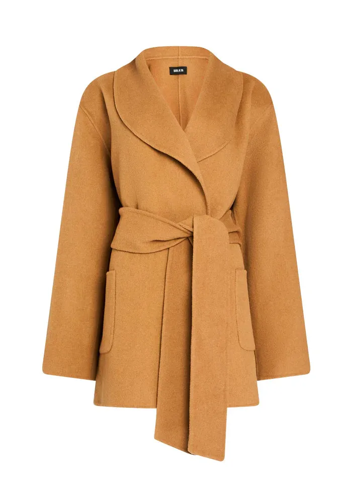 Dulcetta Coat | Camel