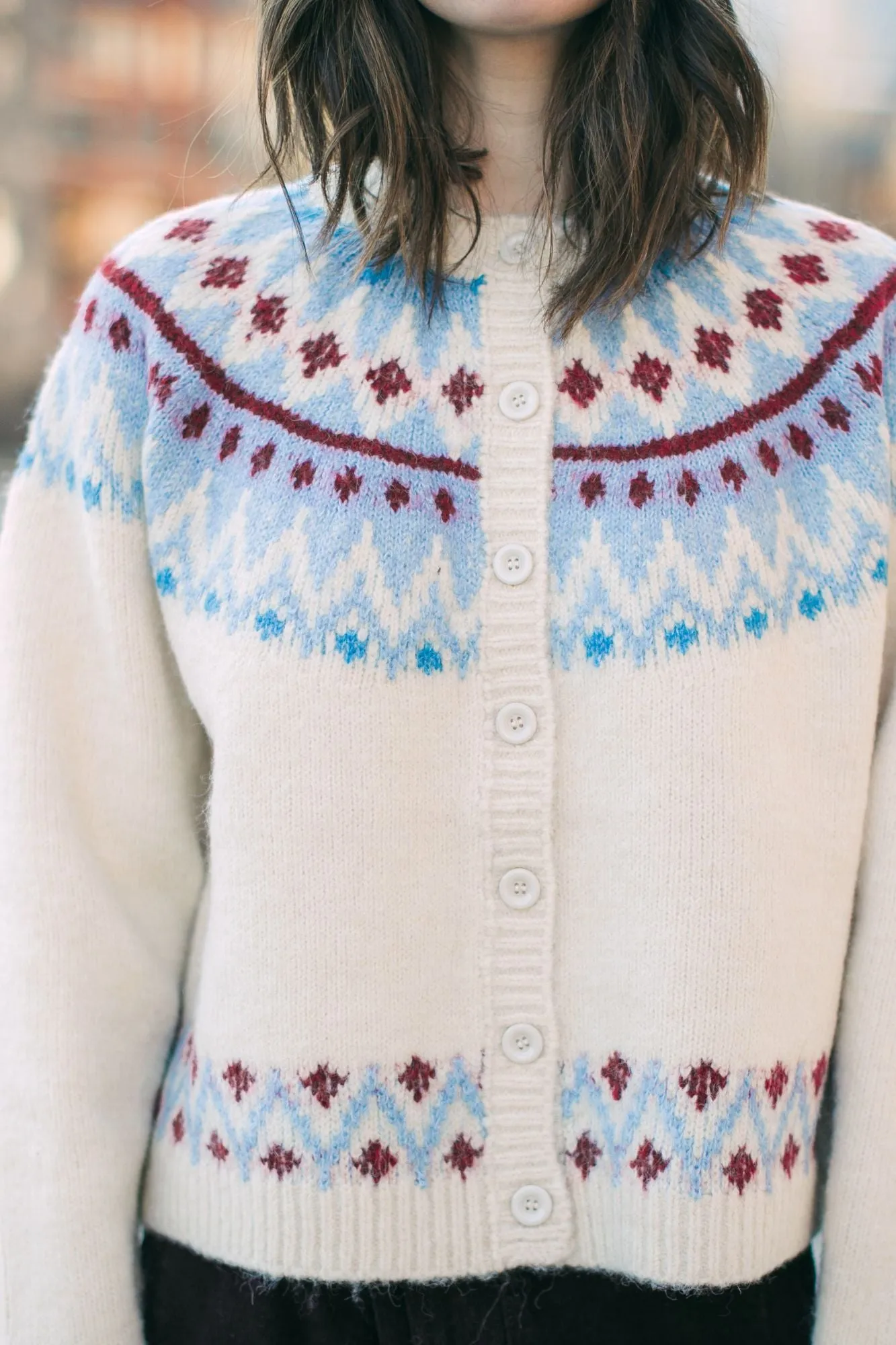 Elfa Raglan Sleeve Cardigan