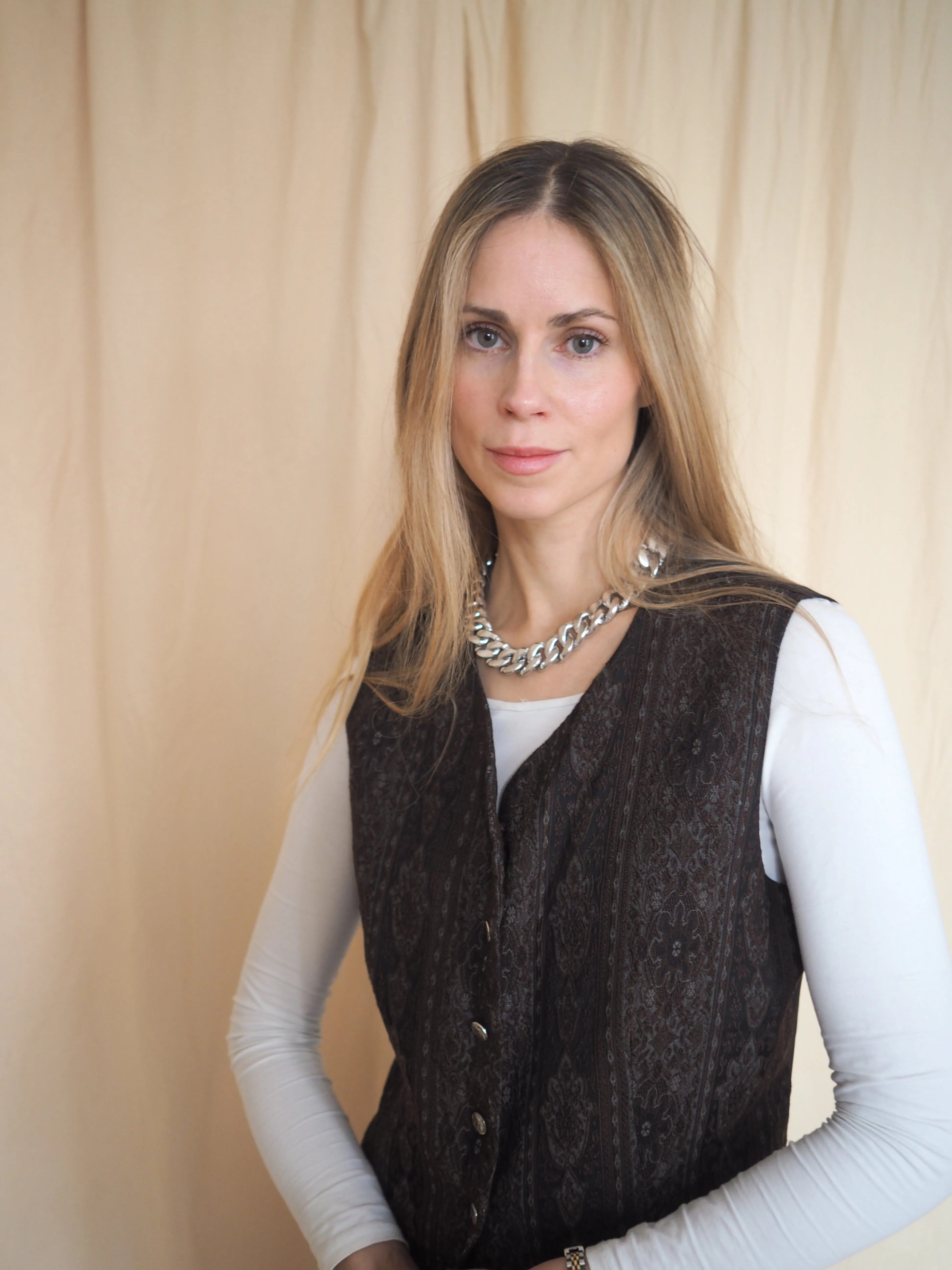 Embroidered Vest