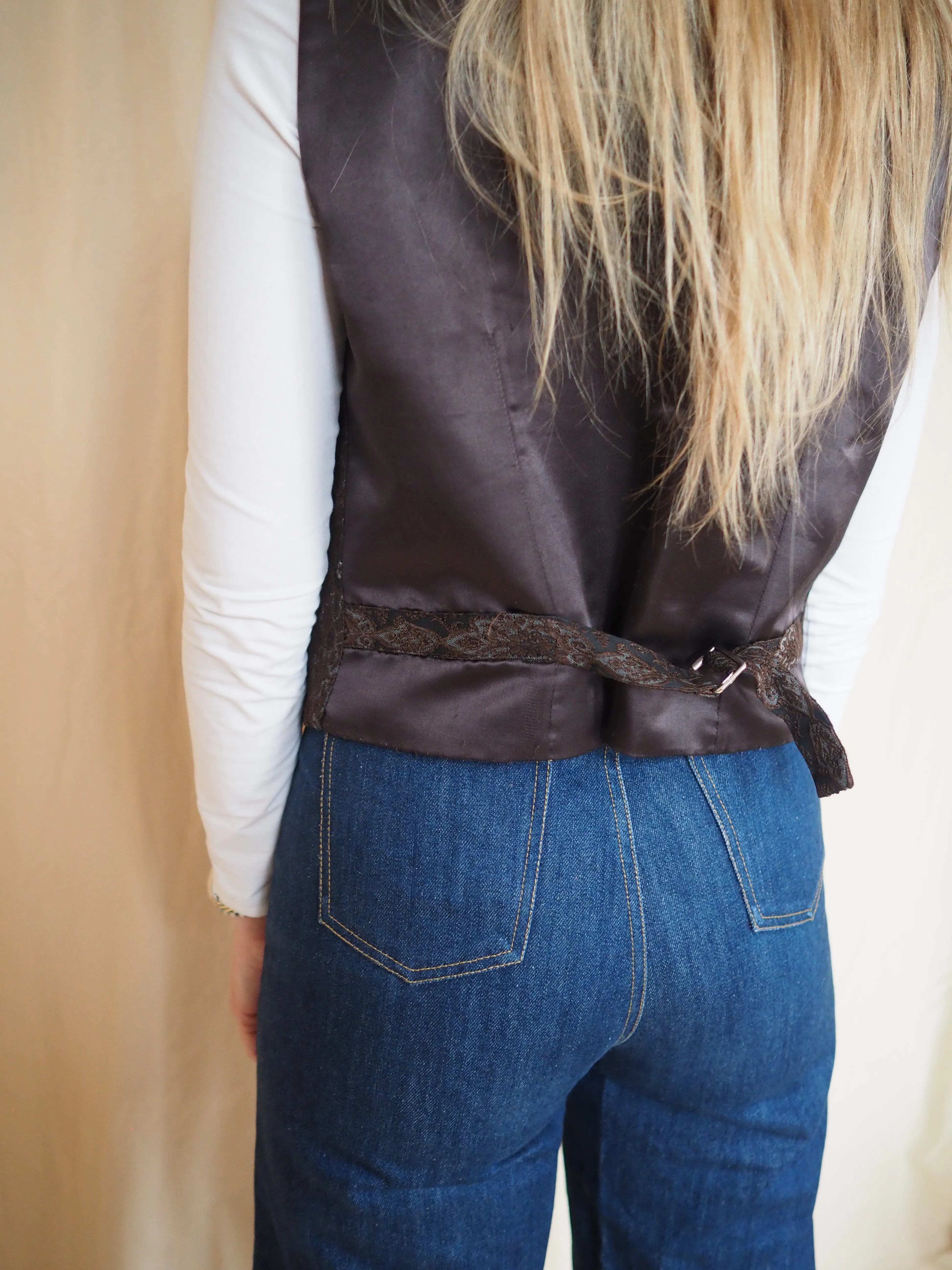 Embroidered Vest