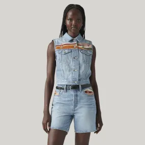 Embroidered XS Vest (Desert Utopia Trucker)