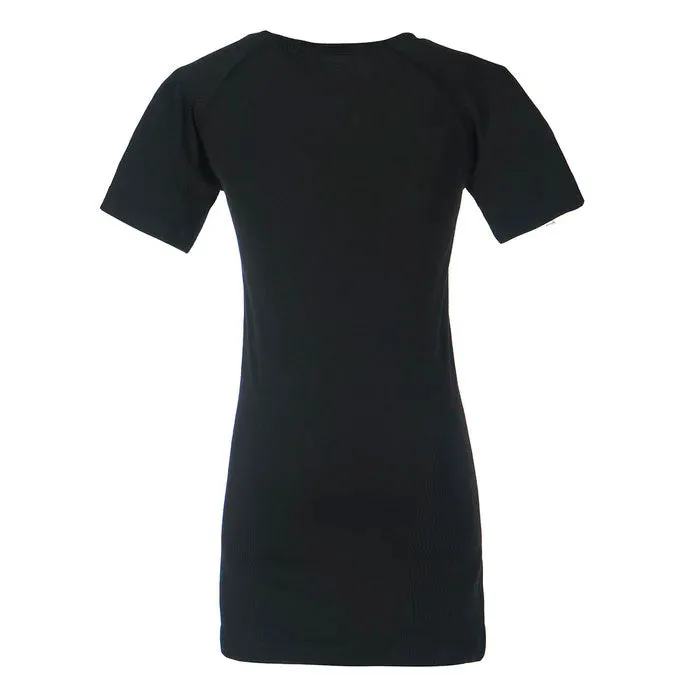 Endurance Halen Seamless Short Sleeve Tee - Womens - Dark Grey Melange