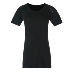 Endurance Halen Seamless Short Sleeve Tee - Womens - Dark Grey Melange