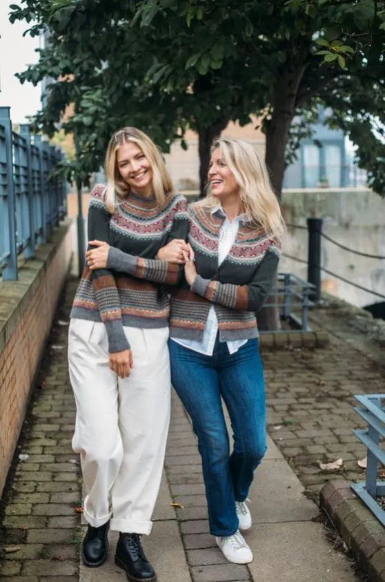 Eribe Alpine Cardigan Bracken