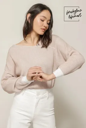 FAVORITE OFF SHOULDER SWEATER