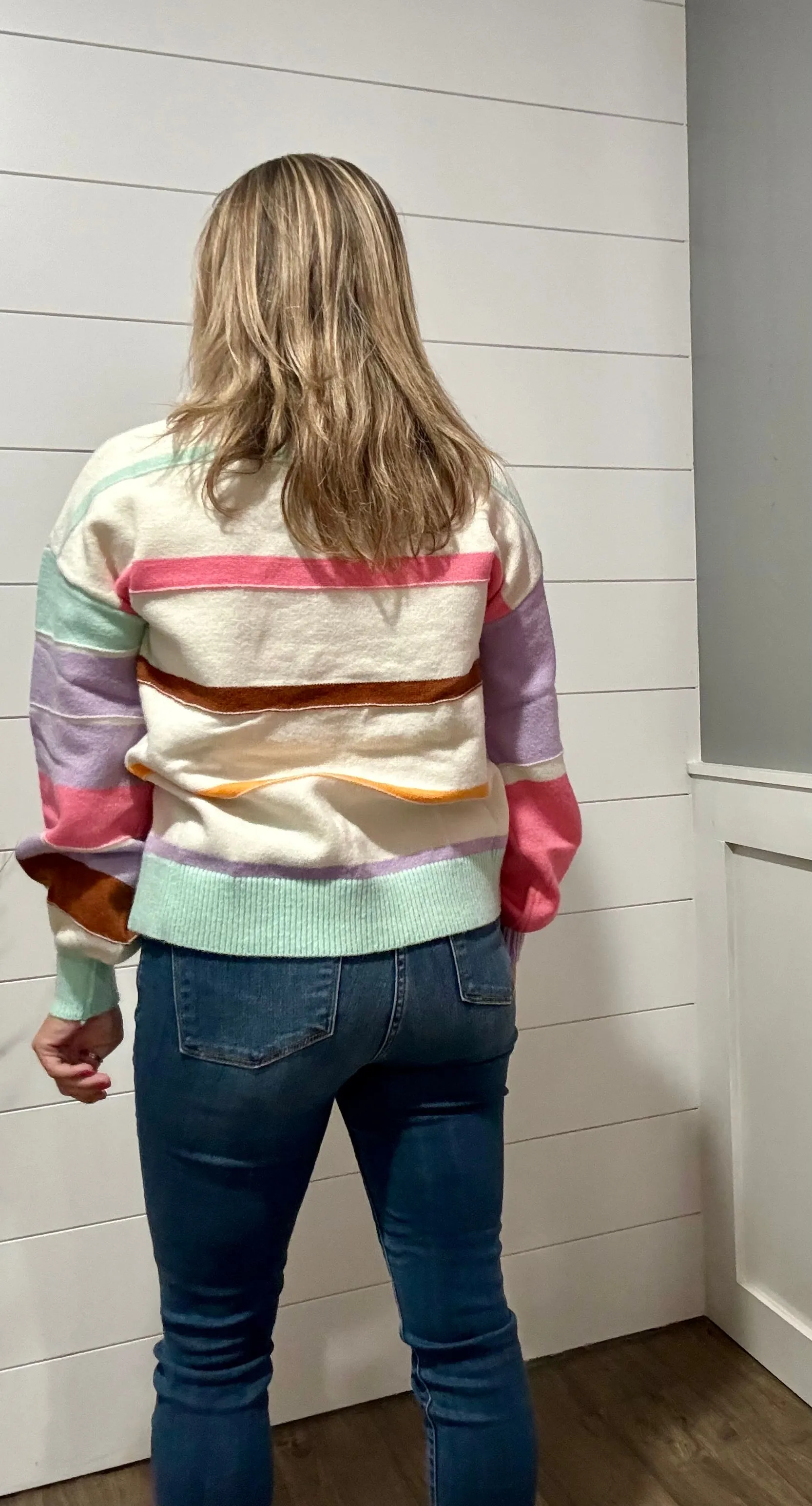 Flawless Features Striped Sweater