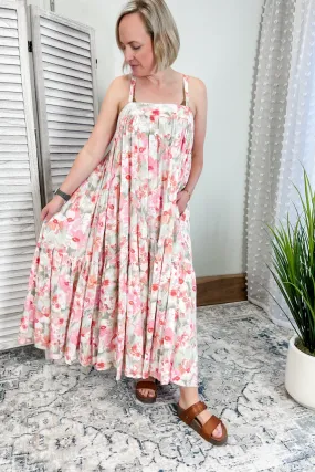 Floral Tiered Maxi Dress
