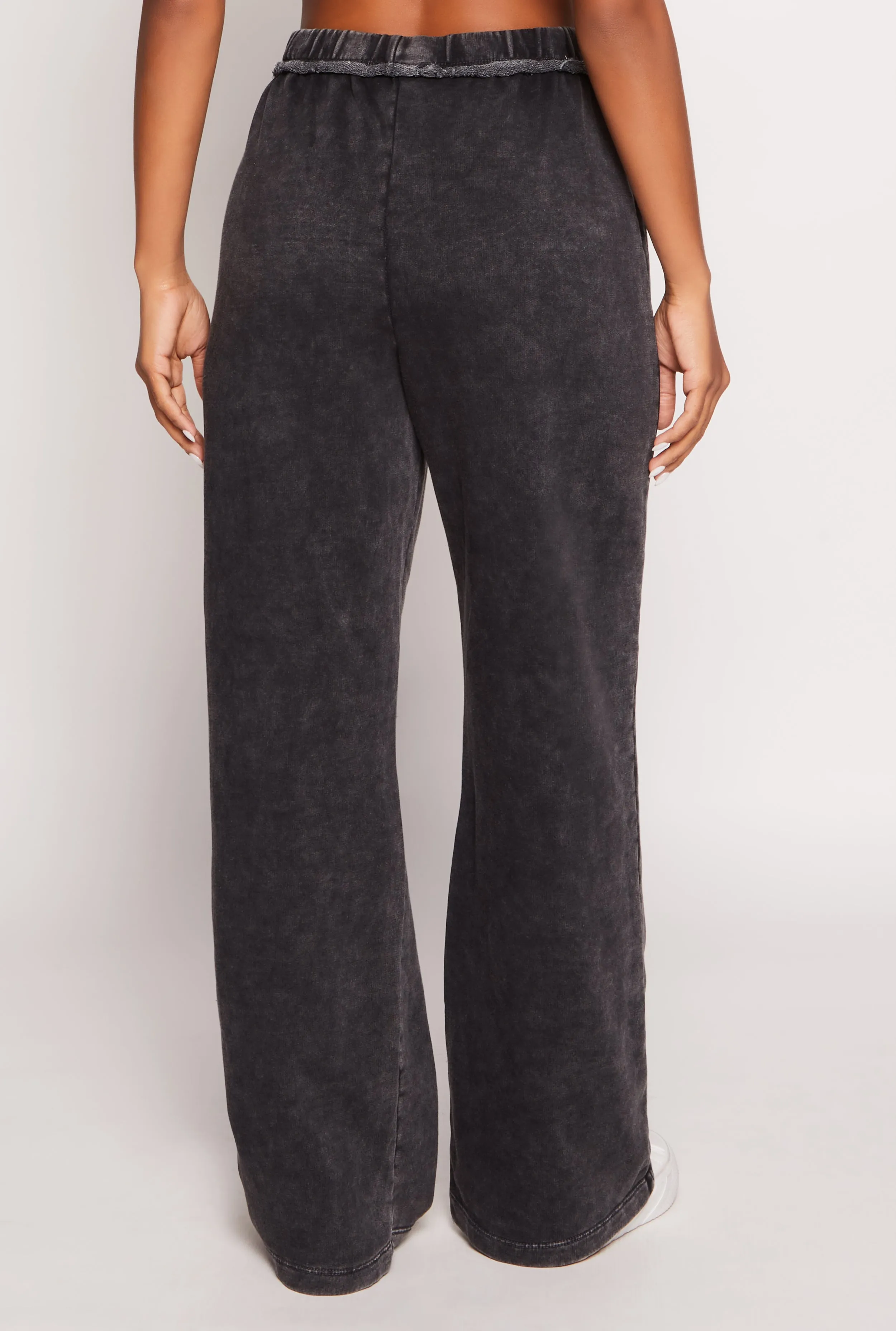 French Terry Acid Wash Sweatpants