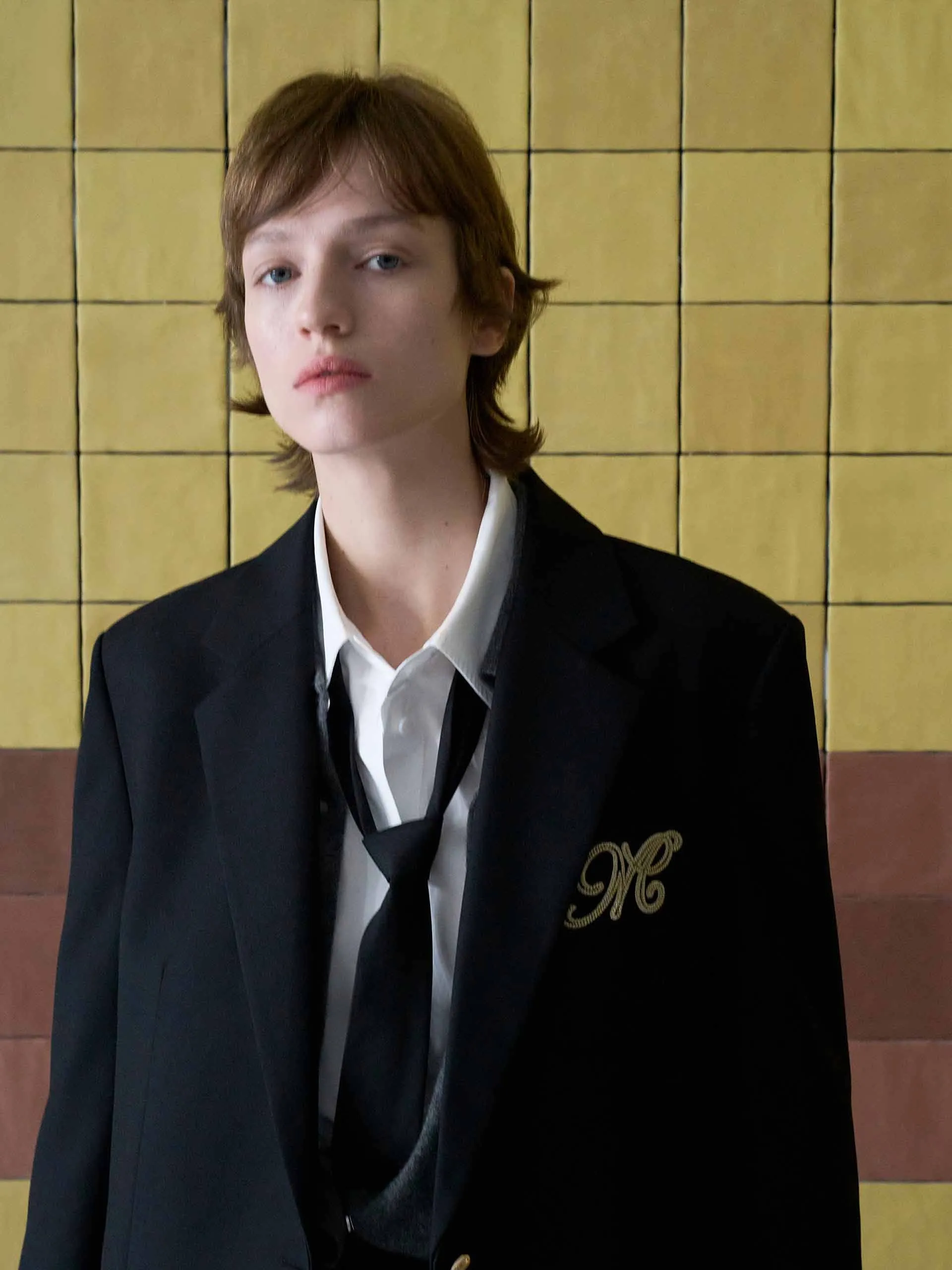 Front Logo Tailored Blazer